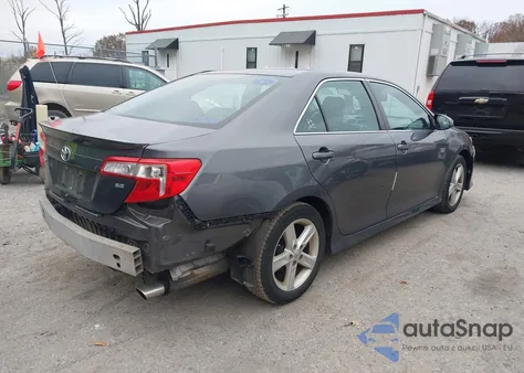 2013 Toyota Camry Se из США, поврежденный, VIN 4T1BF1FK8DU257066